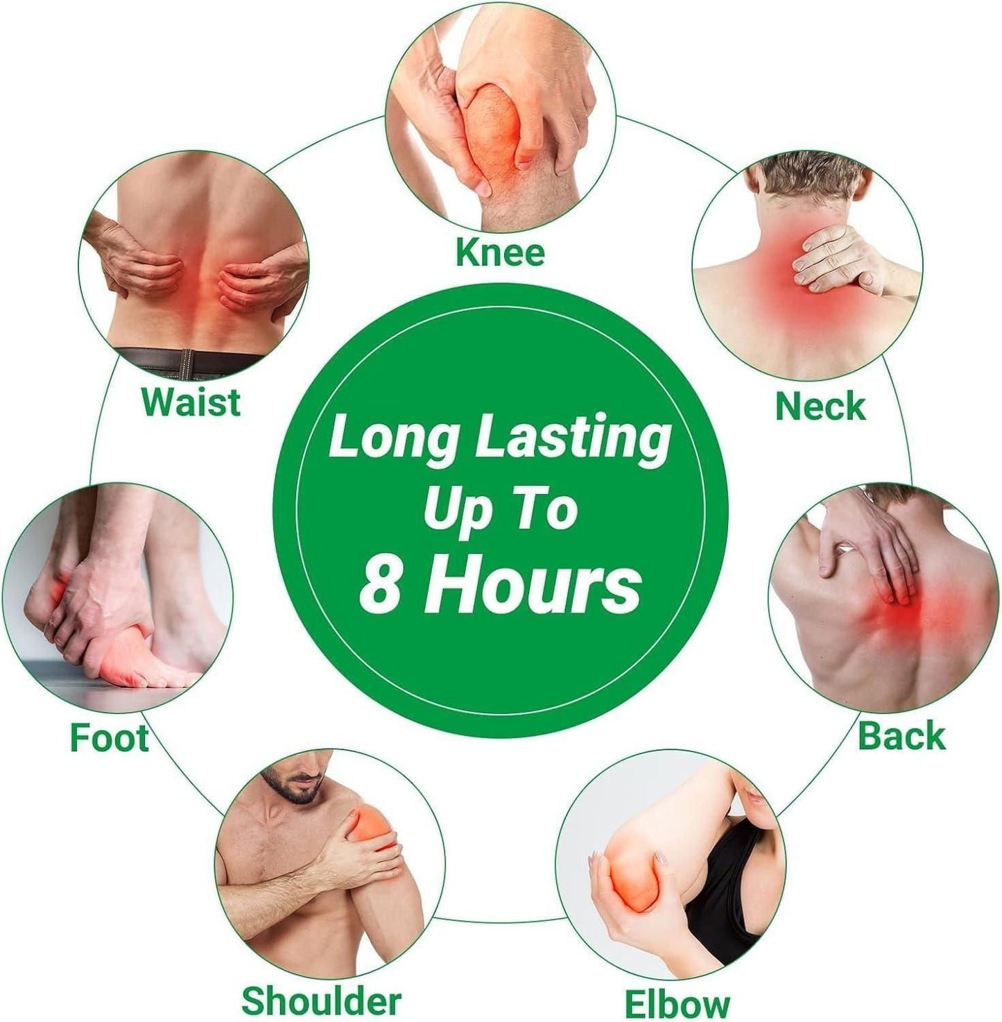 Neckva™ Herbal Pain Relief Patches – Instant Pain Relief & Long-Lasting Comfort