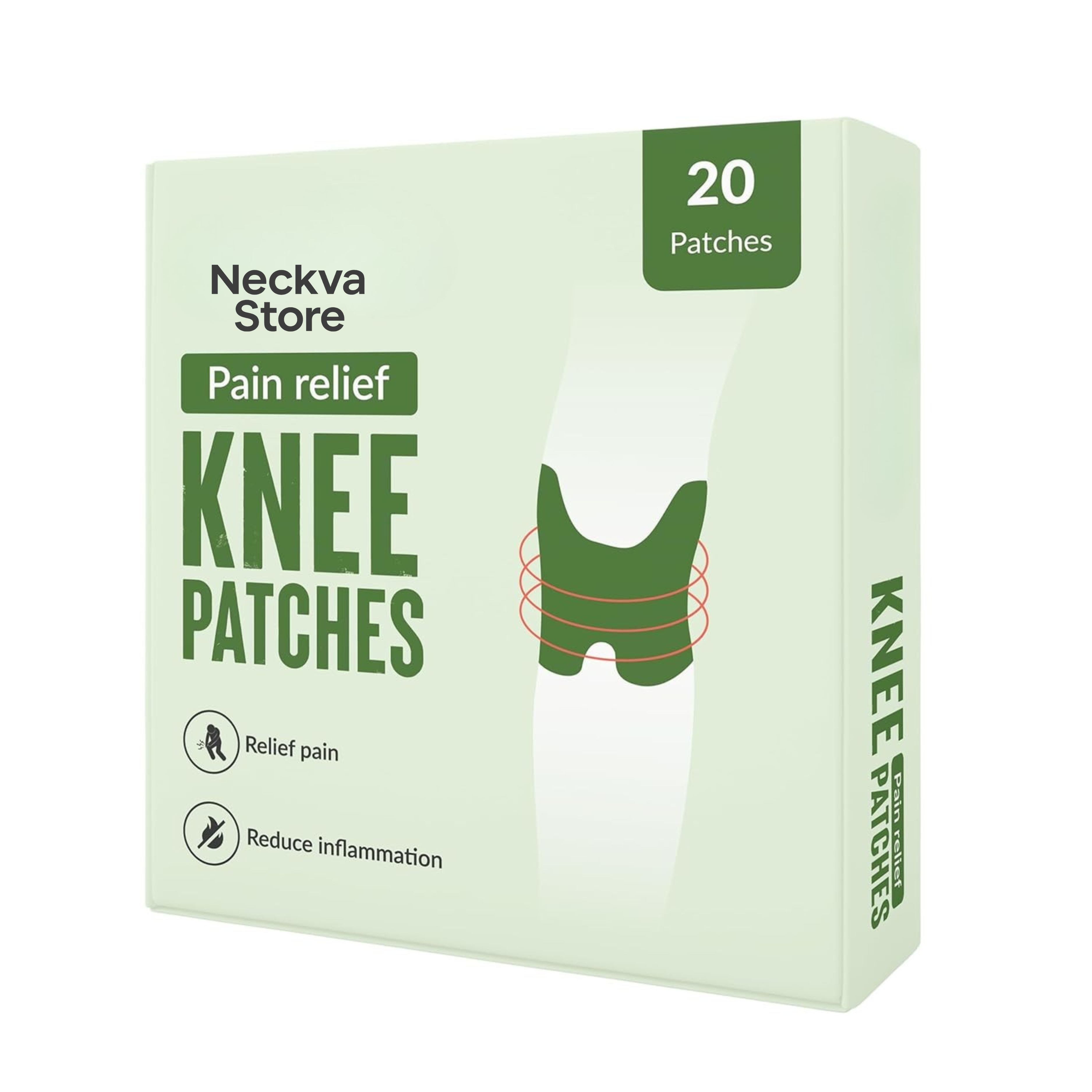 Neckva™ Herbal Pain Relief Patches – Instant Pain Relief & Long-Lasting Comfort
