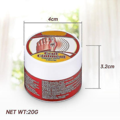 Neckva™ Portable Gout Ointment Herbal Toe Knee Joint Pain Relief Massage Cream (Pack of 2)
