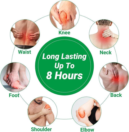 Neckva™ Herbal Pain Relief Patches – Instant Pain Relief & Long-Lasting Comfort