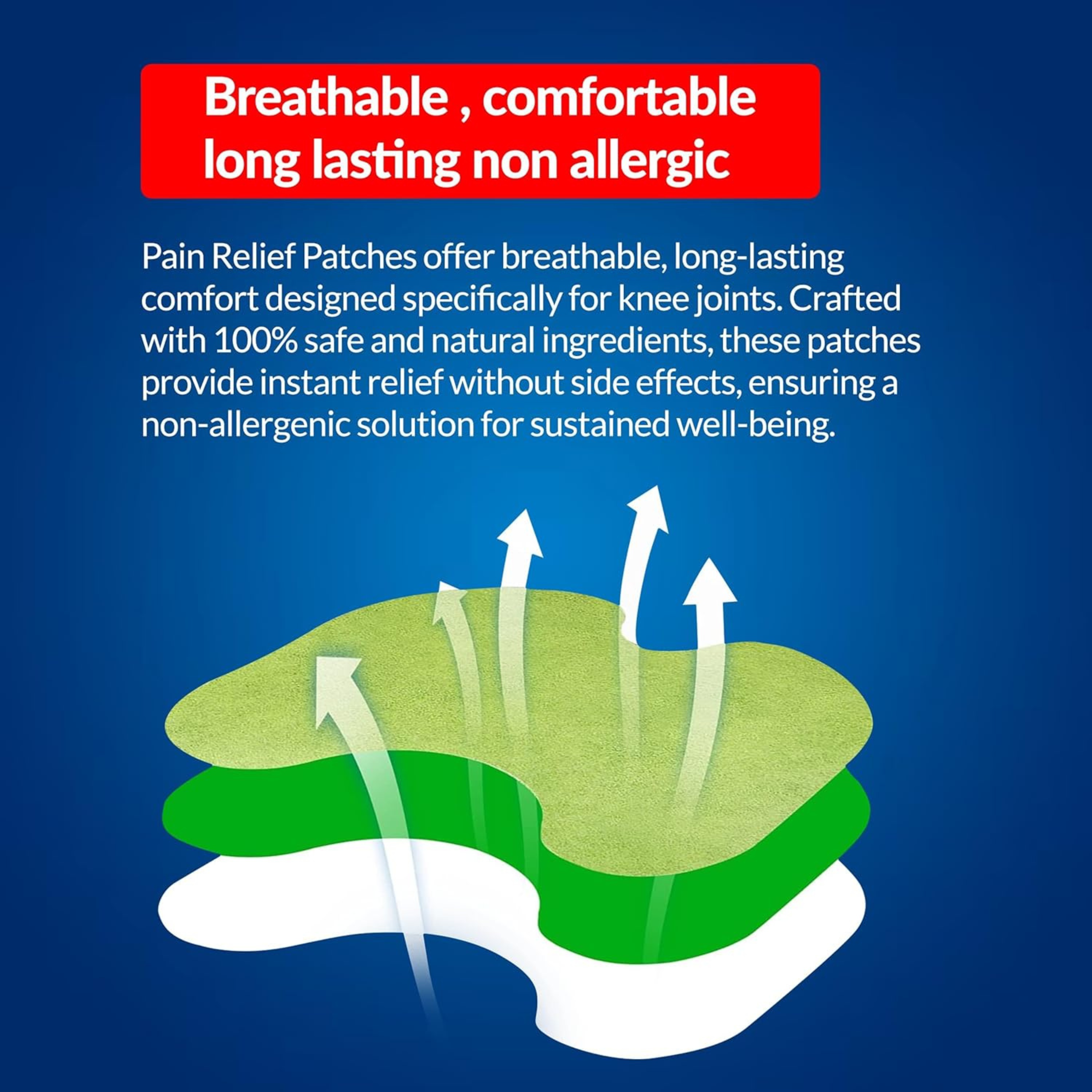 Neckva™ Herbal Pain Relief Patches – Instant Pain Relief & Long-Lasting Comfort