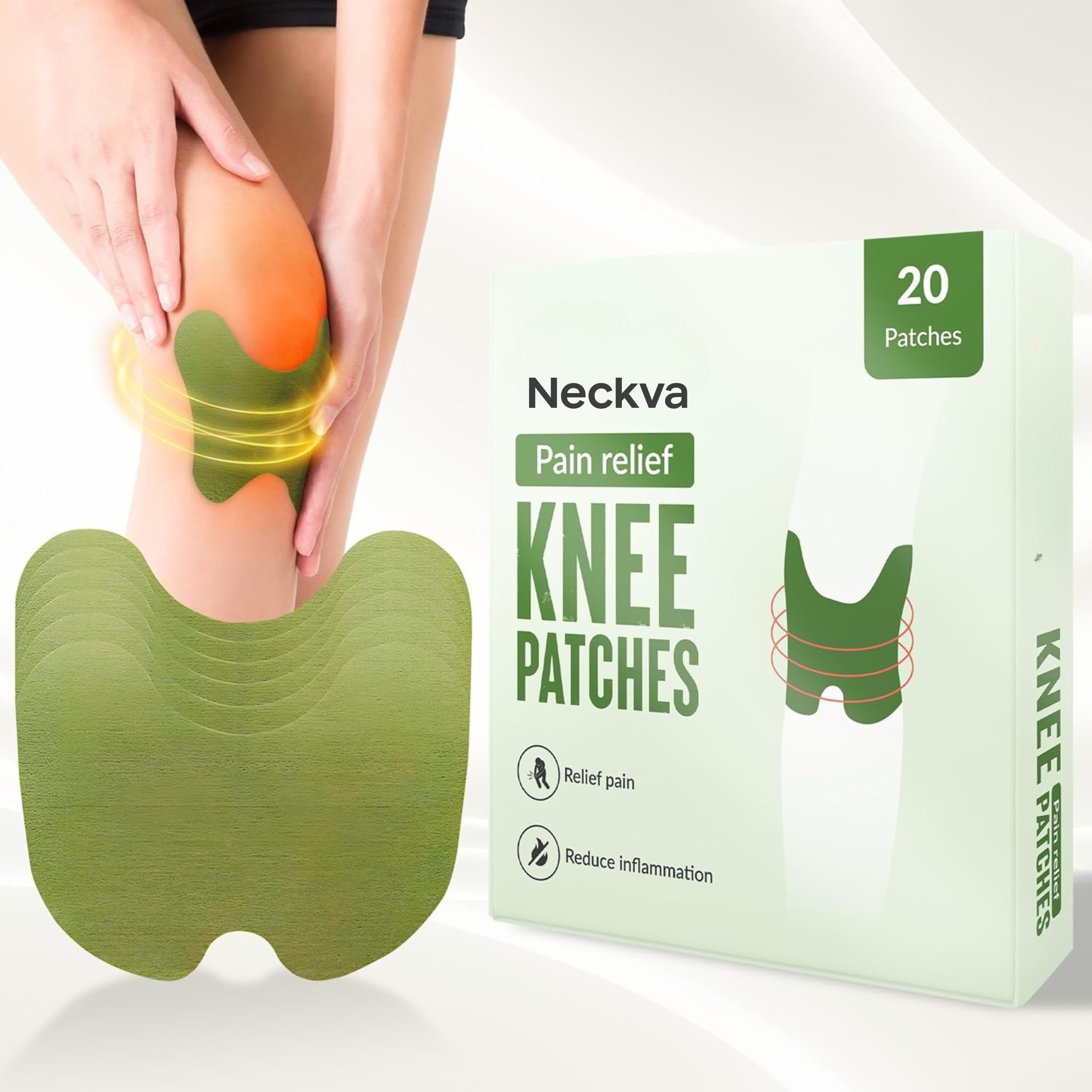 Neckva™ Herbal Pain Relief Patches – Instant Pain Relief & Long-Lasting Comfort